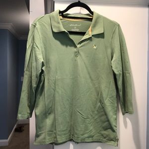 Eddie Bauer 3/4 length shirt
